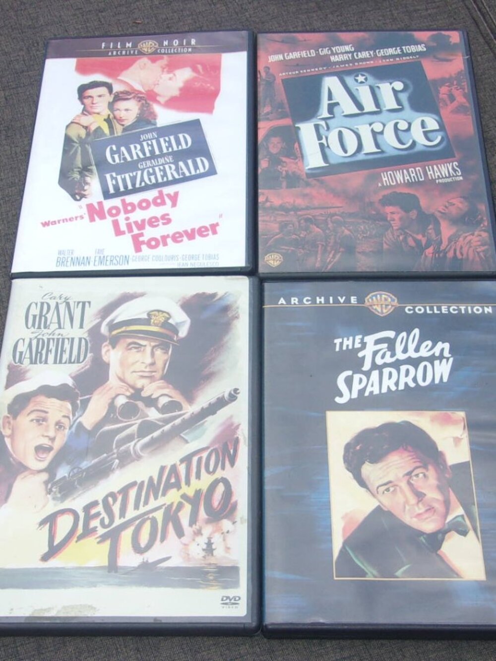 John Garfield DVD Movie Collection
